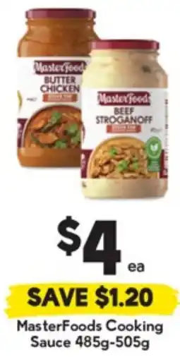 Drakes MasterFoods Cooking Sauce offer