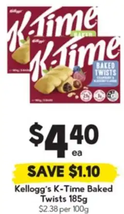 Drakes Kellogg's K-Time Baked Twists offer