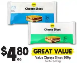 Drakes Value Cheese Slices offer