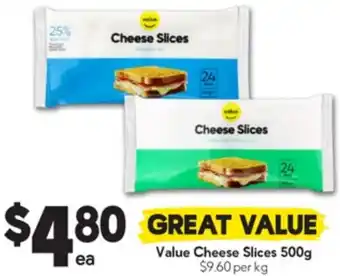 Drakes Value Cheese Slices offer