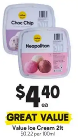 Drakes Value Ice Cream 2lt offer