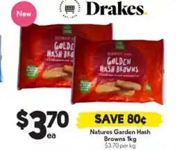 Drakes Natures Garden Hash Browns offer