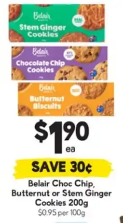 Drakes Belair Choc Chip, Butternut or Stem Ginger Cookies offer