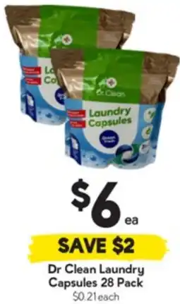 Drakes Dr Clean Laundry Capsules offer
