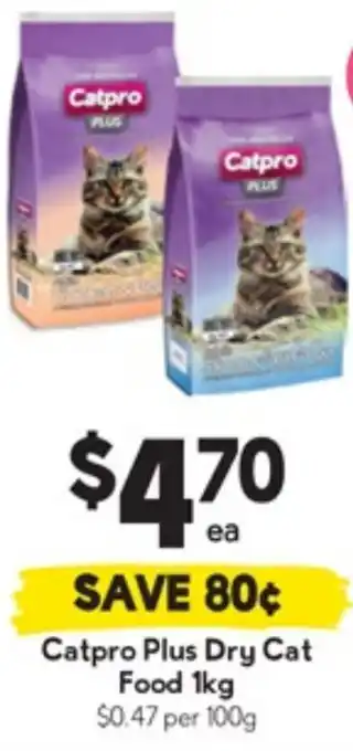 Drakes Catpro Plus Dry Cat Food offer