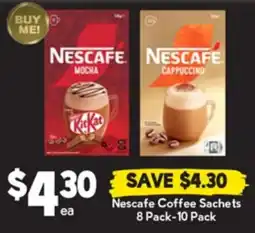 Drakes Nescafe Coffee Sachets offer