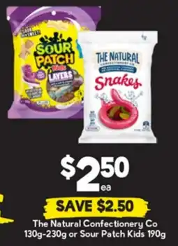 Drakes The Natural Confectionery Co or Sour Patch Kids offer