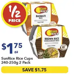 Ritchies SunRice Rice Cups offer