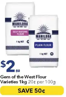Ritchies Gem of the West Flour Varieties offer