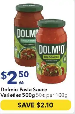 Ritchies Dolmio Pasta Sauce Varieties offer