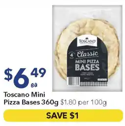 Ritchies Toscano Mini Pizza Bases offer