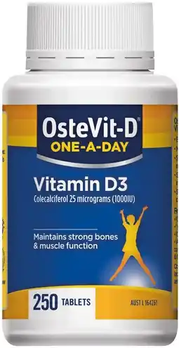 Pharmacist Advice OsteVit-D One-A-Day Vitamin D3 250 Tablets offer