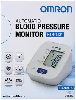 Pharmacist Advice Omron Automatic Blood Pressure Monitor HEM-7121 offer
