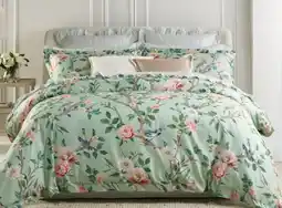 Myer Heritage Florence Cotton Sateen Quilt Cover Set offer