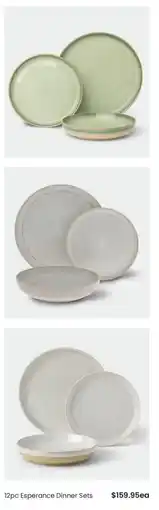 Myer Esperance Dinner Sets offer