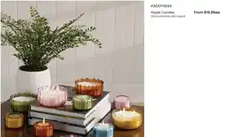 Myer Paddywax Ripple Candles offer