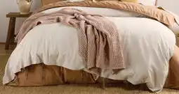 Myer Chambray Mini Stripe Quilt Cover offer