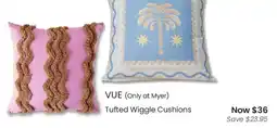 Myer Vue Tufted Wiggle Cushions offer