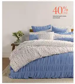 Myer Layla Bluebell Cushion offer