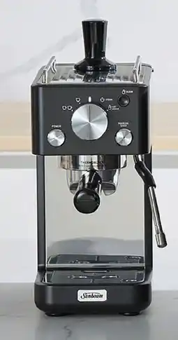 Myer Sunbeam Origins Slimline Espresso Machine offer
