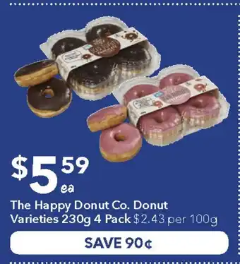 Ritchies The Happy Donut Co. Donut Varieties offer