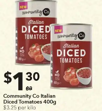 Ritchies Community Co Italian Diced Tomatoes offer
