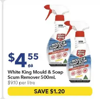 Ritchies White King Mould & Soap Scum Remover offer
