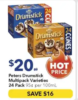 Ritchies Peters Drumstick Multipack Varieties 24 Pack offer