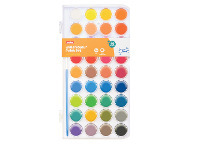 Officeworks Kadink 36 Colour Watercolour Paint Set offer