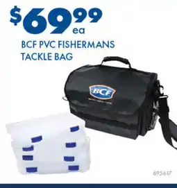 BCF BCF PVC Fishermans tackle bag offer