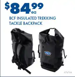 BCF BCF Insulated trekking tackle backpack offer