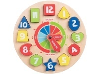 Officeworks Kadink Wooden Clock Puzzle offer