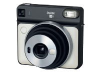 Officeworks Fujifilm Square S6 Instant Cameras - Pearl White offer