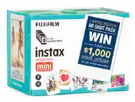 Officeworks Fujifilm Mini Film Paper - 80 Pack – Plain offer