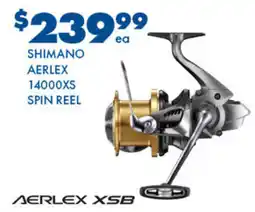 BCF Shimano aerlex 14000xs spin reel offer
