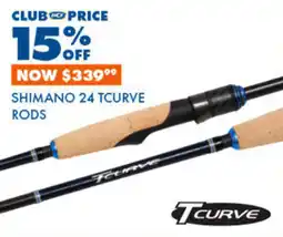 BCF Shimano 24 tcurve rods offer