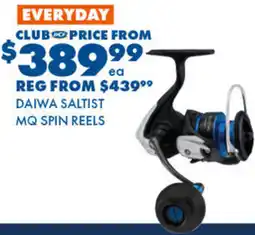 BCF Daiwa saltist mq spin reels offer