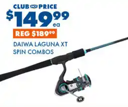 BCF Daiwa laguna xt spin combos offer