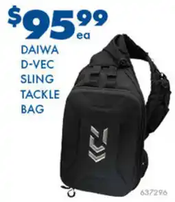 BCF Daiwa d-vec sling tackle bag offer