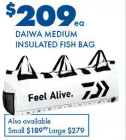 BCF Daiwa medium insulated fish bag offer