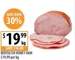 Supabarn Bertocchi honey ham offer