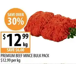 Supabarn Premium beef mince bulk pack offer