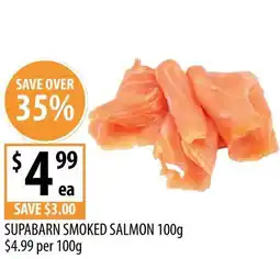 Supabarn Supabarn smoked salmon offer