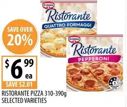 Supabarn Ristorante pizza offer