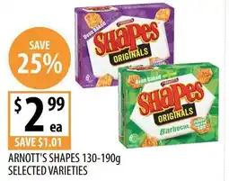 Supabarn Arnott's shapes offer