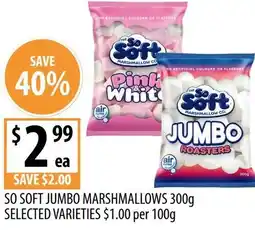 Supabarn So soft jumbo marshmallows offer