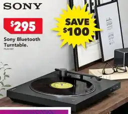 Harvey Norman Sony Bluetooth Turntable offer