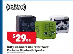 Harvey Norman Bitty Boomers Box 'Star Wars' Portable Bluetooth Speaker offer