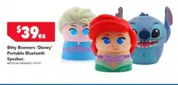 Harvey Norman Bitty Boomers Disney Portable Bluetooth Speaker offer