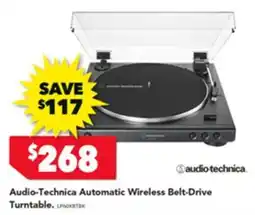Harvey Norman Audio-Technica Automatic Wireless Belt-Drive Turntable offer